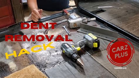 sheet metal floor dents removal